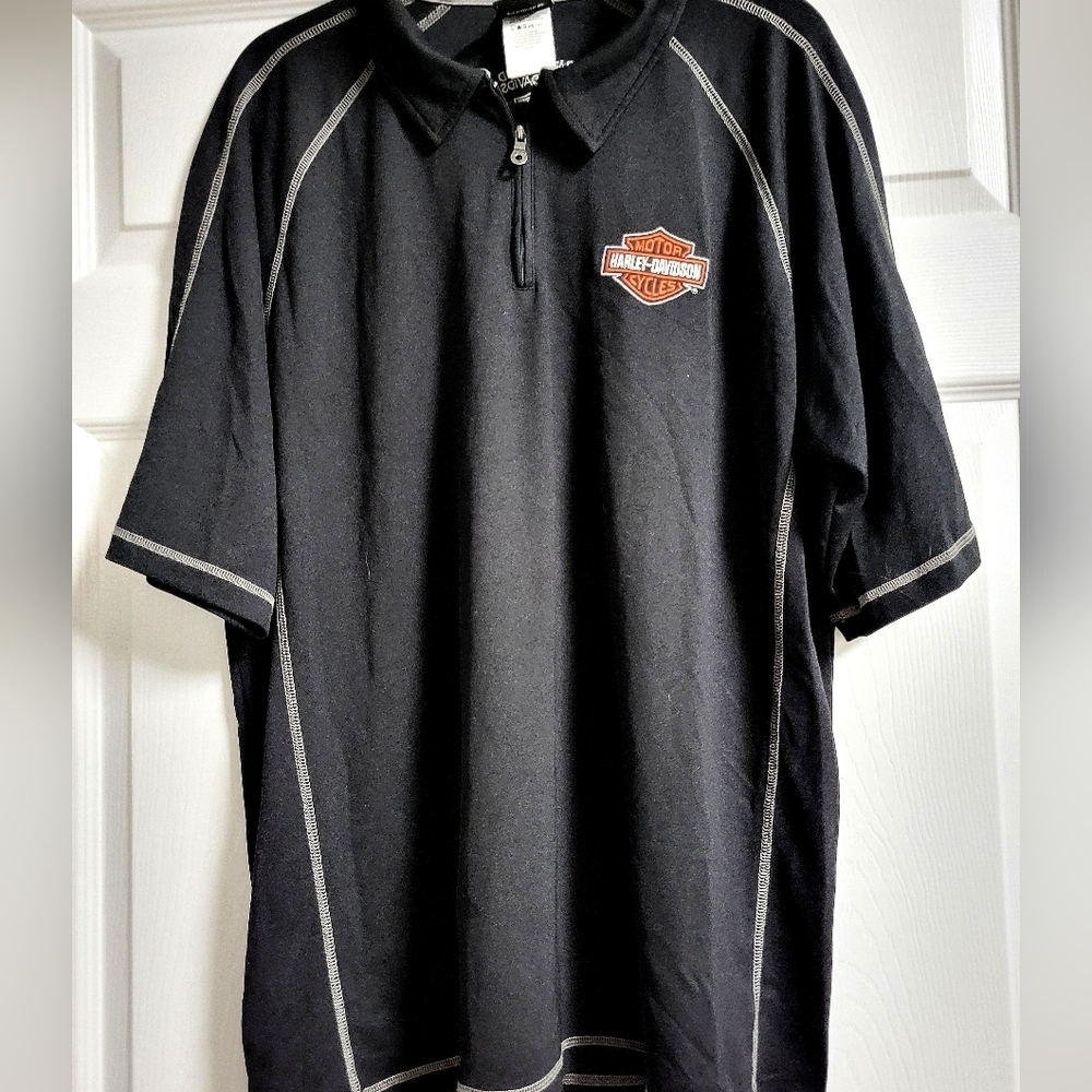 Harley-Davidson Black Men's Shirt- Size 2XL
